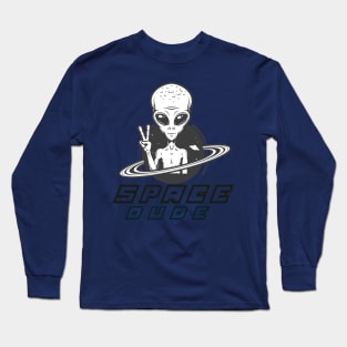 Space dude T-shirt planet Long Sleeve T-Shirt